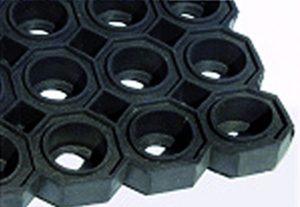 Rubberringmat compleet enkel
