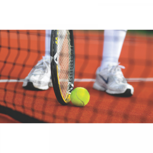 Tennisnet TN20, dubbele topmaas, 4 mm - Afbeelding 4