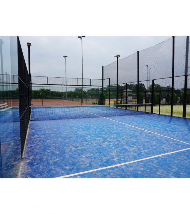Project padelbanen in Mariaheide