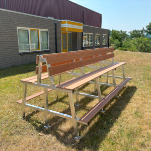 Tandem tribunebank hout