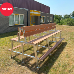 Tandem tribunebank hout