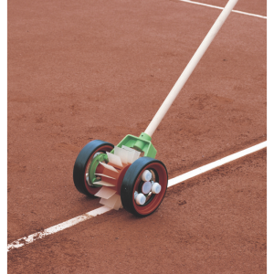 Lijnenveger met roterend tandwielmechanisme